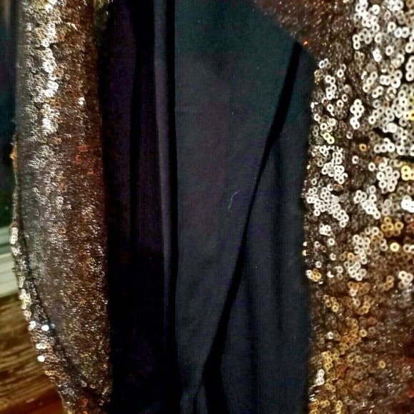 The Edit by Seventeen Juniors' Sequined Open-Back - Picture 8 of 8